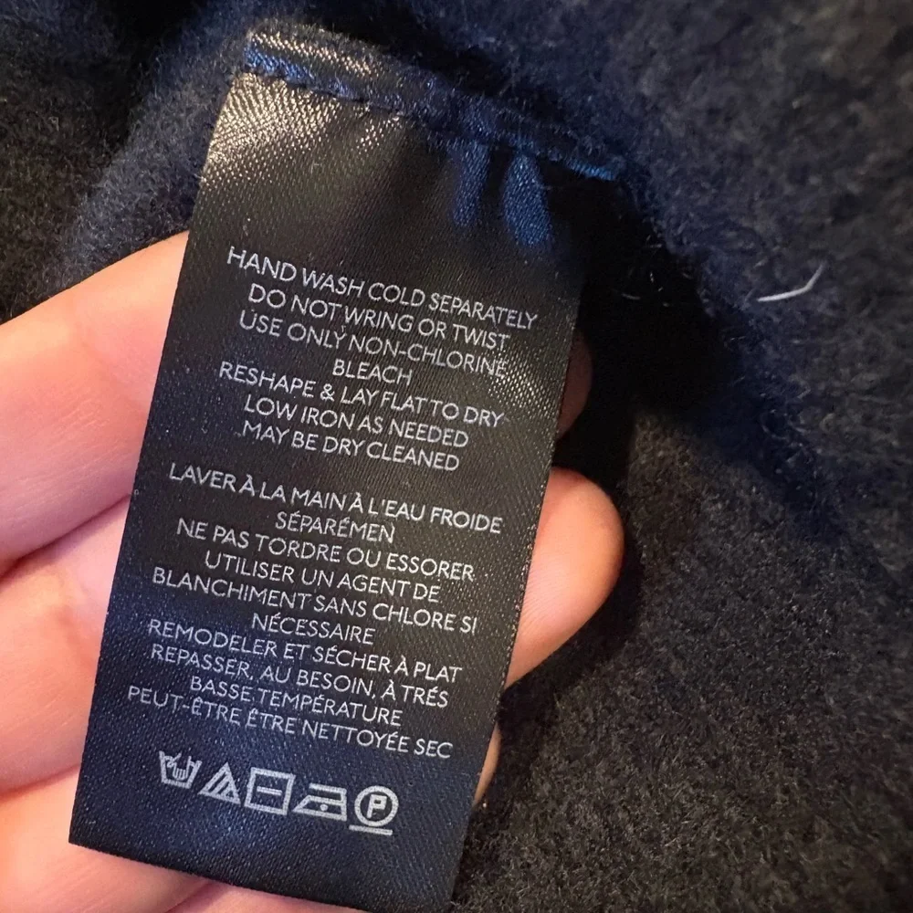 Free People Staycation Cashmere Sweater In Black Size XS